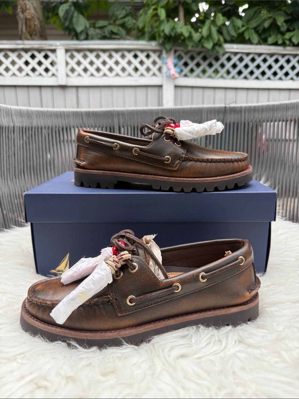 NWT Sperry x Aritizia Women’s AO Low Lug Boat Shoe Size 6